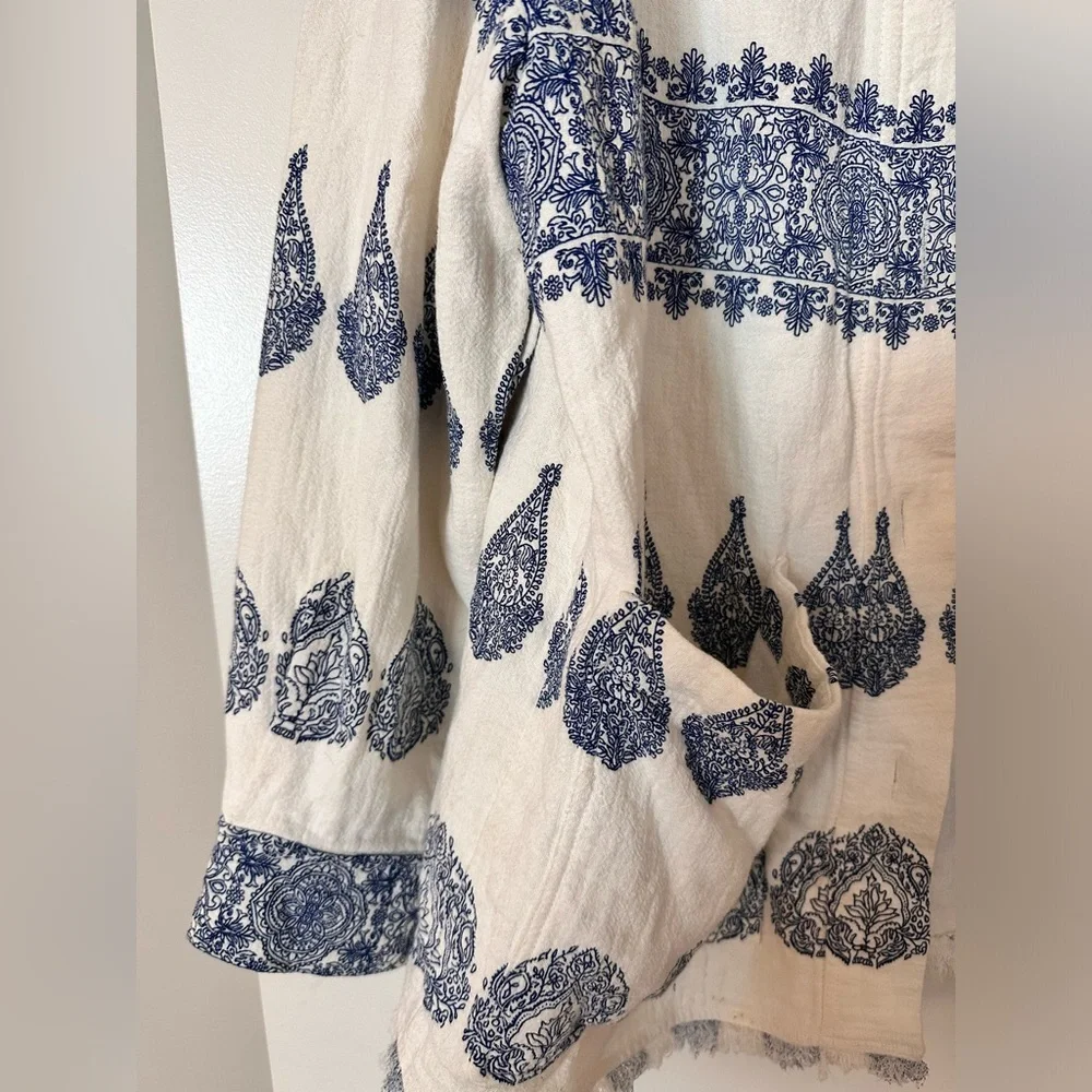 Vintage Patterned Spring Jacket - Picture 6 of 6